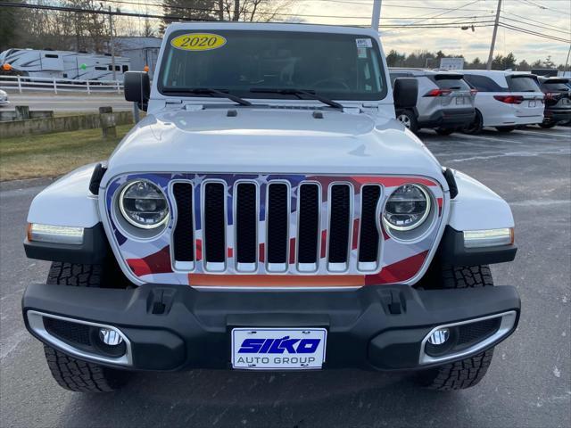 used 2020 Jeep Wrangler Unlimited car, priced at $29,369