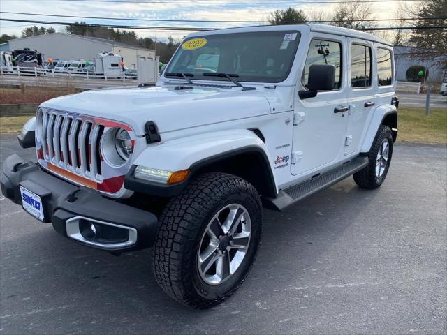 used 2020 Jeep Wrangler Unlimited car, priced at $29,369