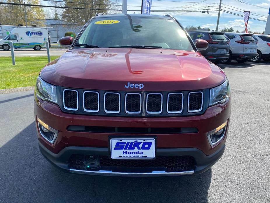 used 2021 Jeep Compass car, priced at $24,811