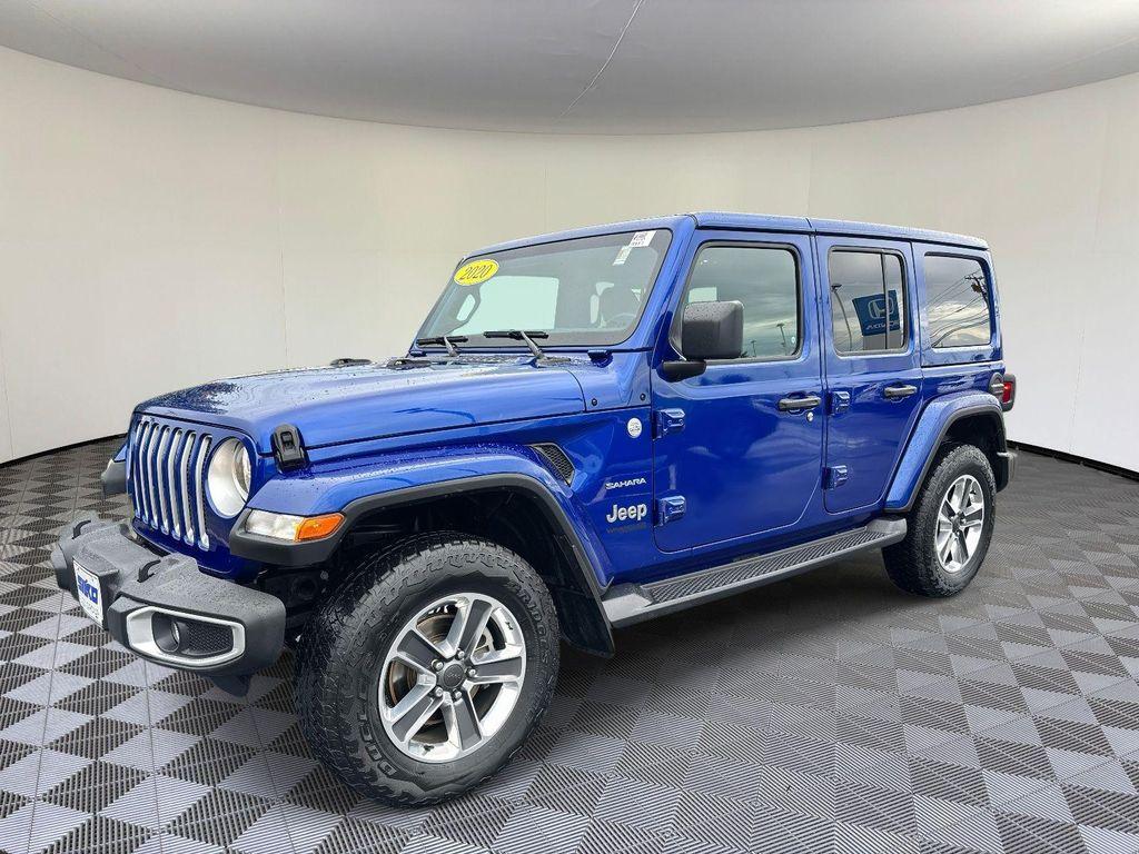 used 2020 Jeep Wrangler Unlimited car, priced at $26,424