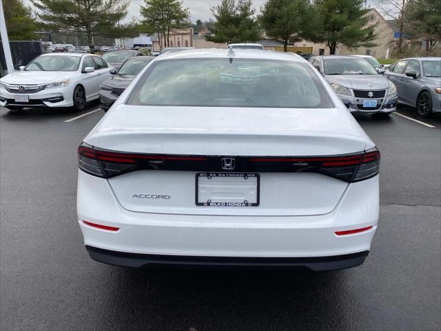 new 2024 Honda Accord car, priced at $31,460