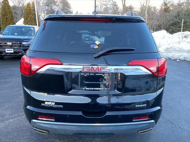 used 2018 GMC Acadia car, priced at $19,952