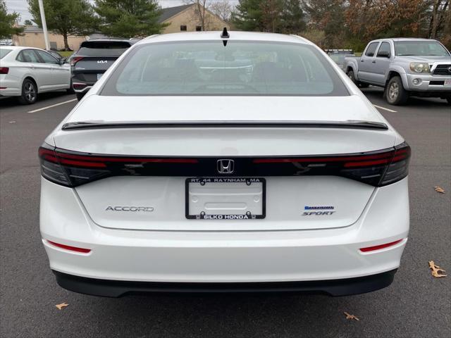 new 2025 Honda Accord Hybrid car, priced at $35,205