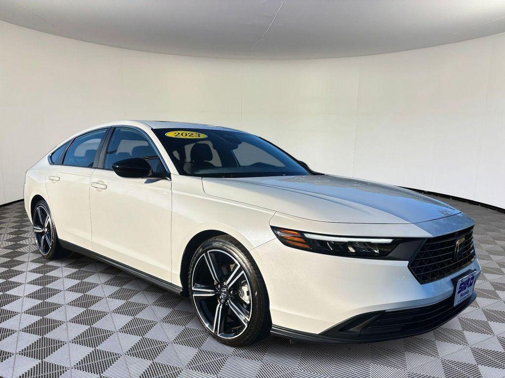 used 2023 Honda Accord Hybrid car, priced at $28,598