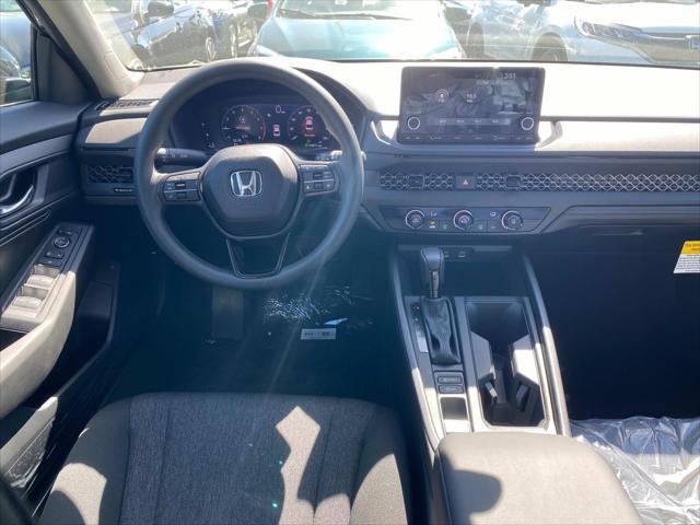 new 2025 Honda Accord car, priced at $29,445