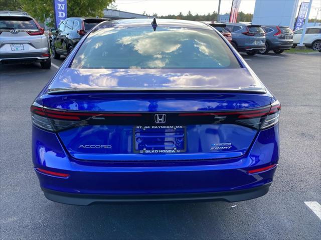 new 2024 Honda Accord Hybrid car, priced at $34,445