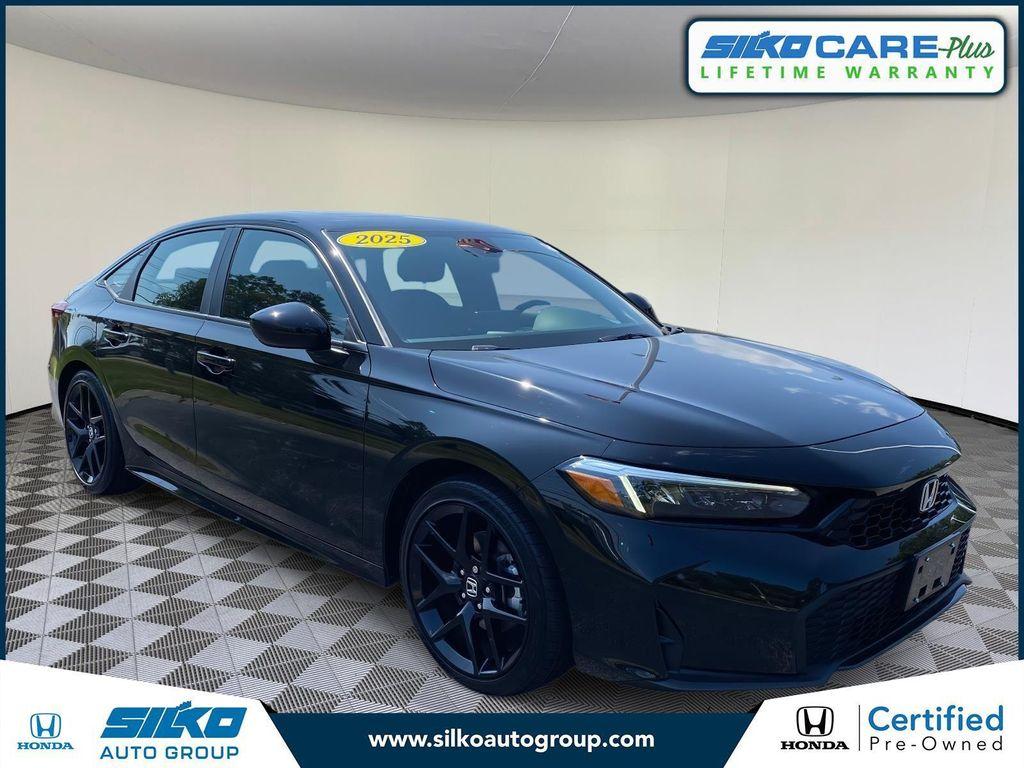 used 2025 Honda Civic Hybrid car, priced at $27,999