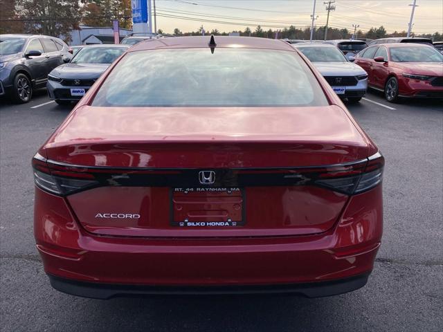 new 2025 Honda Accord car, priced at $32,110