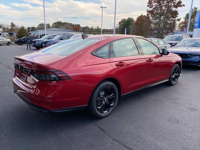 new 2025 Honda Accord car, priced at $32,110