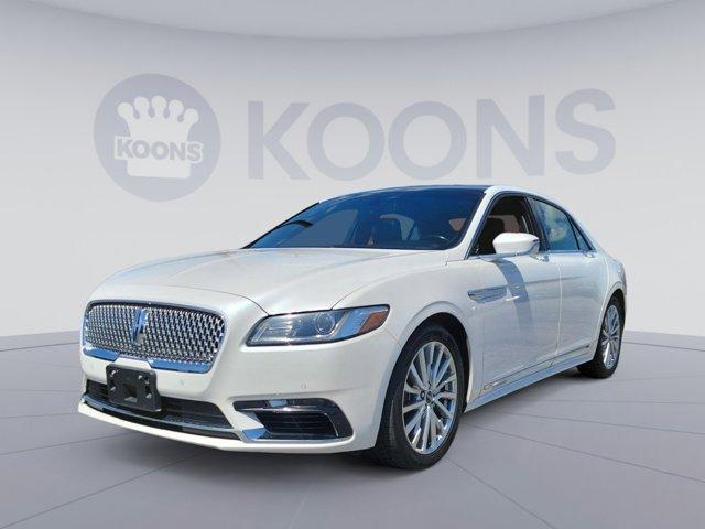 used 2017 Lincoln Continental car, priced at $22,500