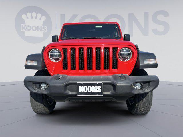 used 2020 Jeep Wrangler Unlimited car, priced at $27,500