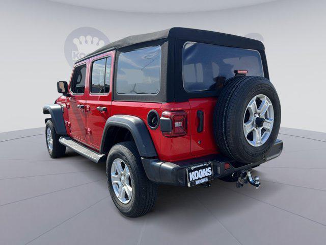 used 2020 Jeep Wrangler Unlimited car, priced at $27,500