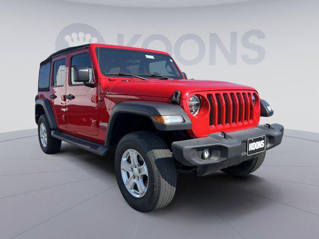 used 2020 Jeep Wrangler Unlimited car, priced at $27,500