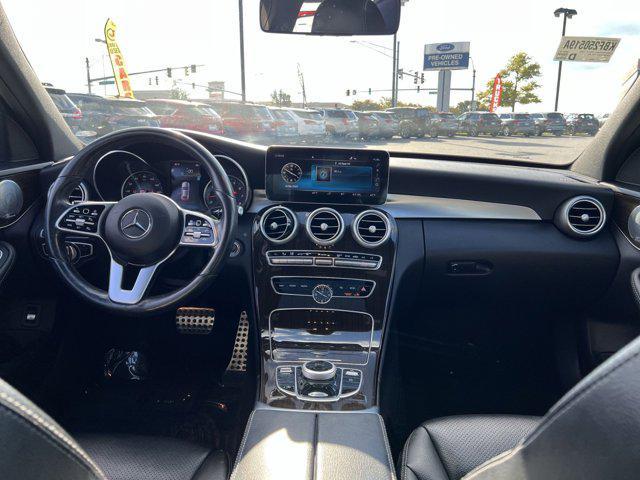 used 2020 Mercedes-Benz C-Class car, priced at $21,500