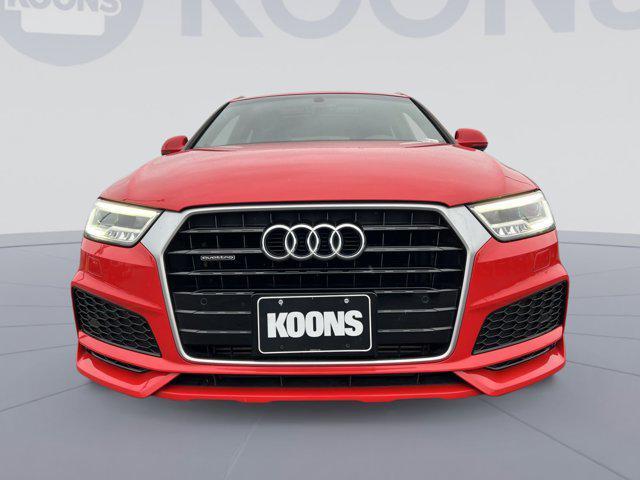 used 2018 Audi Q3 car, priced at $14,000