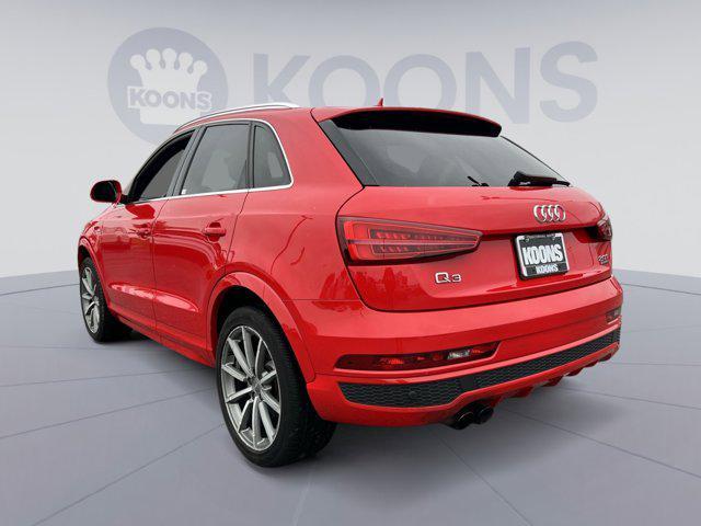 used 2018 Audi Q3 car, priced at $14,000