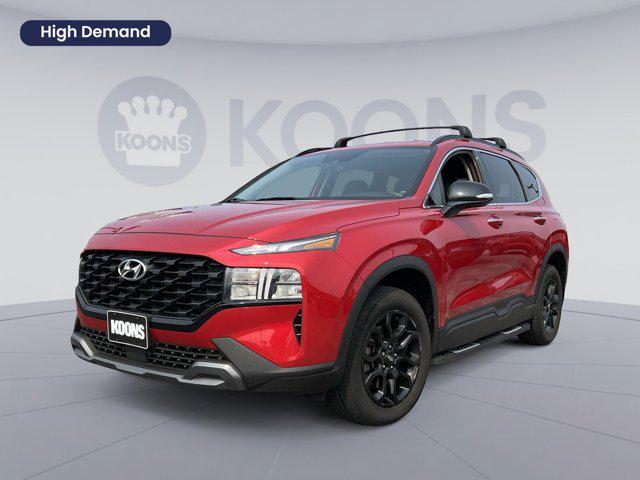 used 2022 Hyundai Santa Fe car, priced at $18,500