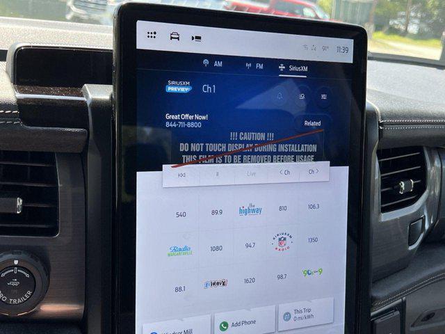 new 2025 Ford F-150 Lightning car, priced at $61,849