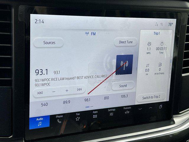 new 2025 Ford F-150 car, priced at $48,250