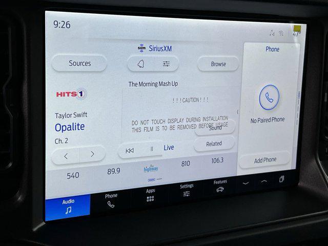 new 2025 Ford Bronco car, priced at $38,408