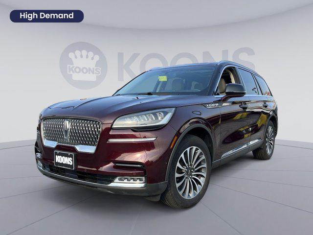 used 2020 Lincoln Aviator car, priced at $28,000