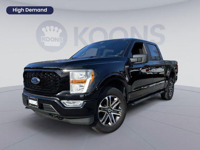 used 2021 Ford F-150 car, priced at $30,000