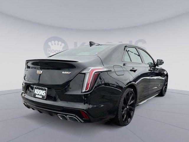 used 2023 Cadillac CT4-V car, priced at $38,000