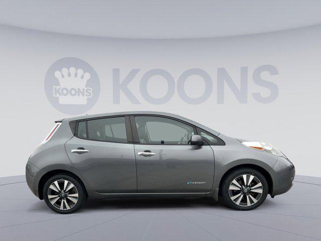 used 2016 Nissan Leaf car, priced at $6,500
