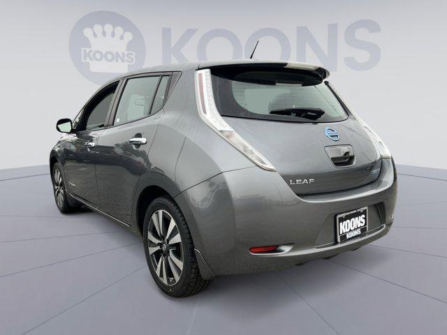 used 2016 Nissan Leaf car, priced at $6,500