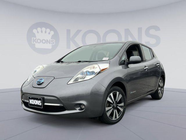 used 2016 Nissan Leaf car, priced at $6,500