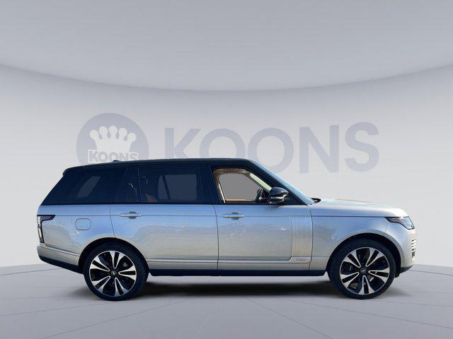 used 2021 Land Rover Range Rover car, priced at $62,000