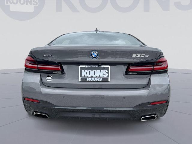 used 2022 BMW 530e car, priced at $38,000