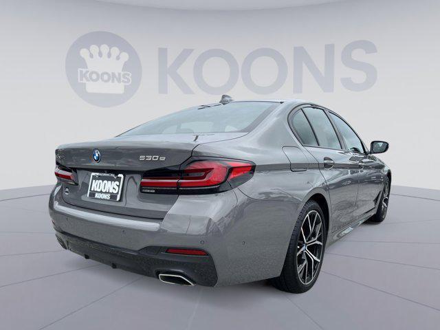 used 2022 BMW 530e car, priced at $38,000
