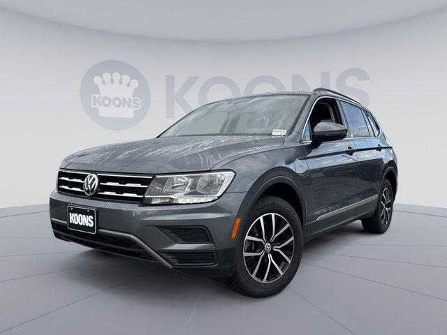 used 2021 Volkswagen Tiguan car, priced at $18,500