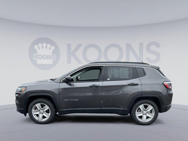 used 2022 Jeep Compass car, priced at $19,500