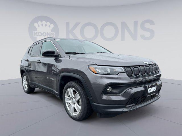 used 2022 Jeep Compass car, priced at $19,500