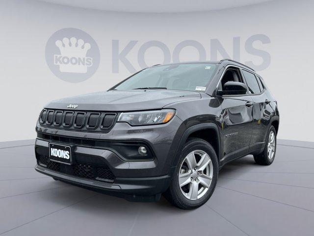 used 2022 Jeep Compass car, priced at $19,500