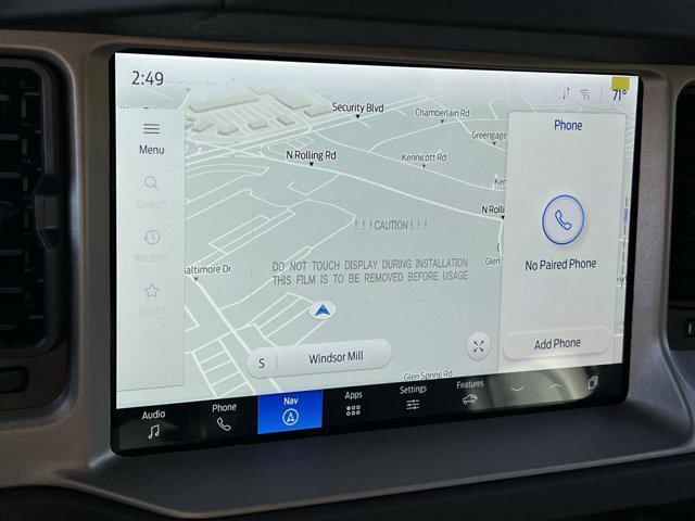 new 2025 Ford Bronco car, priced at $51,164