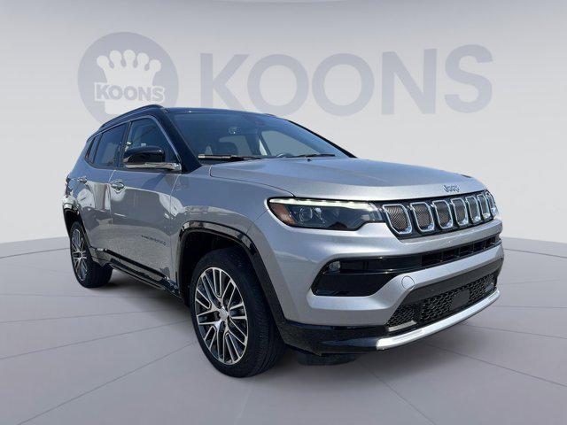 used 2022 Jeep Compass car, priced at $24,000