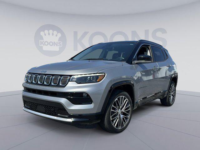 used 2022 Jeep Compass car, priced at $24,000
