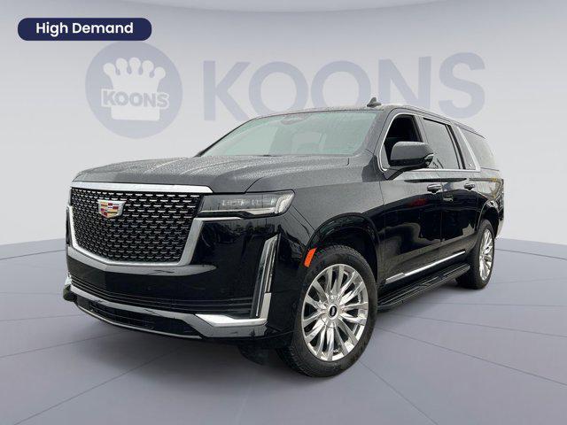 used 2023 Cadillac Escalade ESV car, priced at $62,000