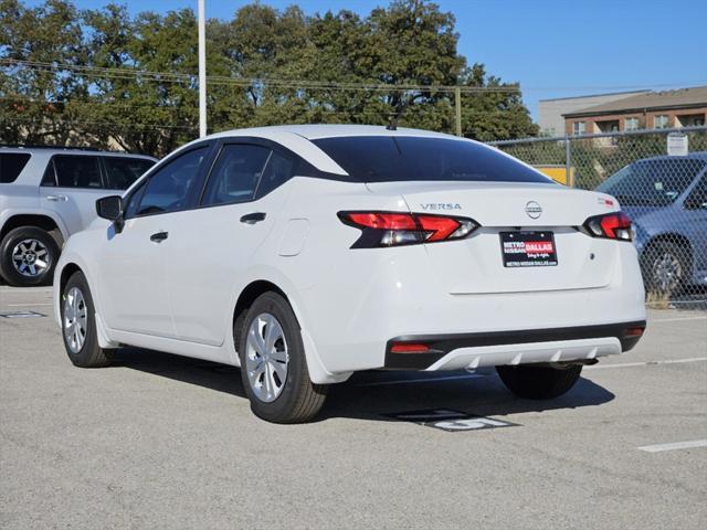 new 2025 Nissan Versa car, priced at $20,695