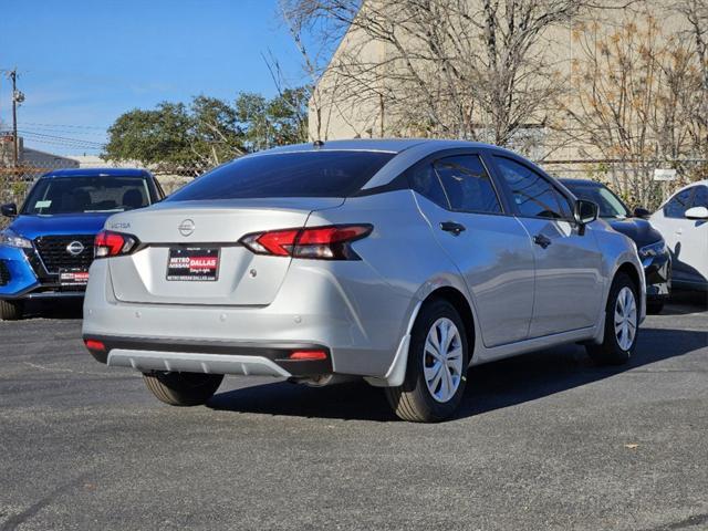 new 2025 Nissan Versa car, priced at $20,695