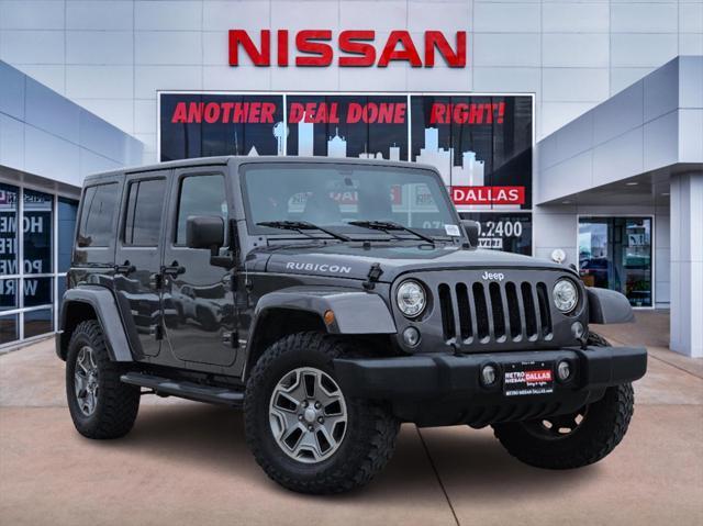 used 2018 Jeep Wrangler JK Unlimited car, priced at $26,928