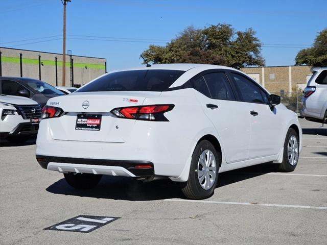 new 2025 Nissan Versa car, priced at $20,695