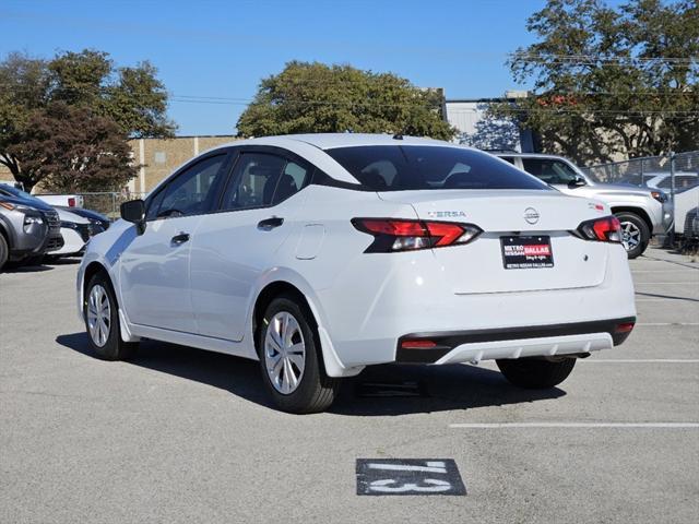 new 2025 Nissan Versa car, priced at $20,695