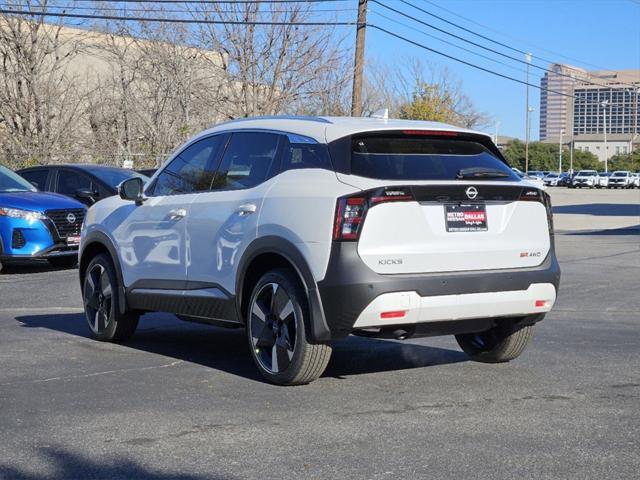 new 2025 Nissan Kicks car, priced at $28,805