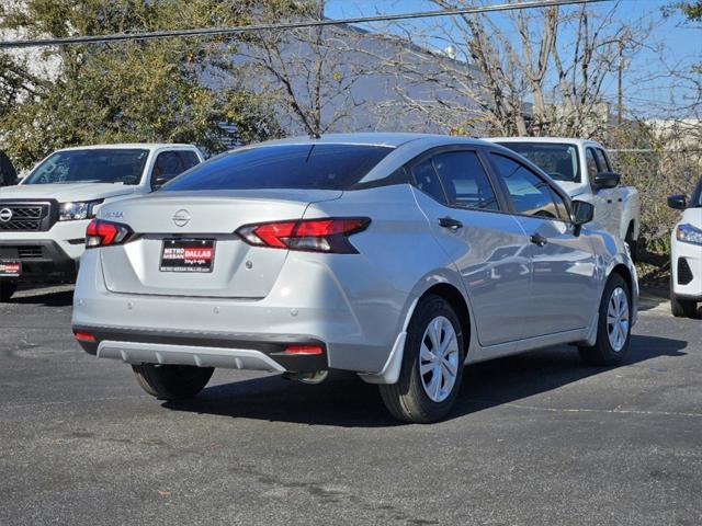 new 2025 Nissan Versa car, priced at $20,695