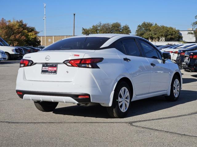 new 2025 Nissan Versa car, priced at $20,695