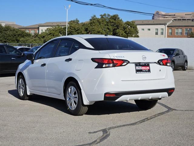 new 2025 Nissan Versa car, priced at $20,695